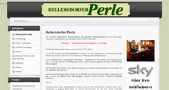 Desktop Screenshot of hellersdorferperle.de