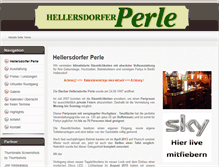 Tablet Screenshot of hellersdorferperle.de
